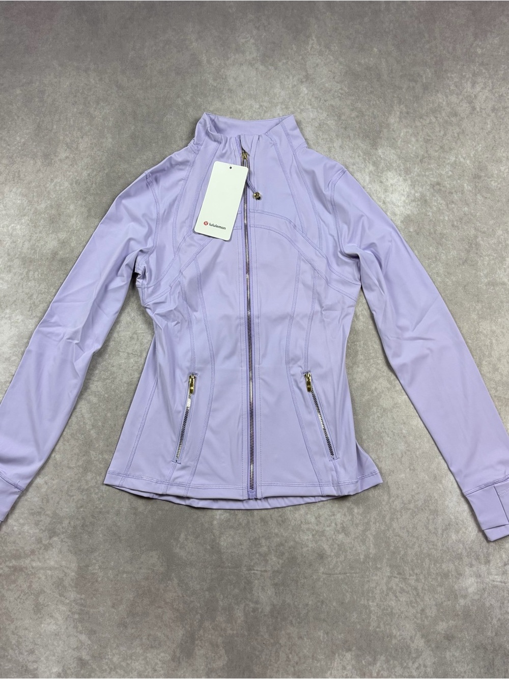 lululemon athletica Lilac Full-Zip Fitted Jacket
